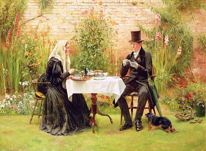 Afternoon Repast, by Walter Dendy Sadler